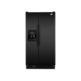 Whirlpool : ED5KVEXVB 36 25.3 cu. ft. Side by Side Refrigerator - Black: Appliances