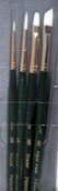Princeton Brush Set 9117 4-pc Synthetic Hair