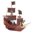 Pirates of the Caribbean 4 Queen Anne's Revenge Ship with Blackbeard FigureIMAGE