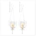 Bedazzling Pendant Candle Holder Wall Sconce Decor Pair