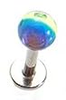 Surgical Steel Ball UV Multicolor Labret Sold as a Pair