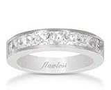 18kt White Gold Channel-Set 9 Stone Wedding Band (2.25 ct. tw.)