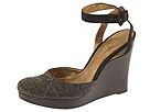 11 kl4QxW7L. SL160  Nine West Acero | Womens Wedge Shoes Bronze/Dark Brown Fabric
