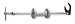 Westward 1EKN3 Inner Puller Set, CV Joint