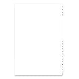 Kleer-Fax 80015 - 80000 Series Legal Index Dividers, Side Tab, Printed O, W ....