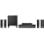 Sony HTS-S370 Surround Sound Home Theater System, Black