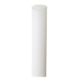 Delrin Acetal Rod, White Color, 1/2 Diameter 36L