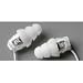 White Stereo Earphones