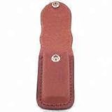 CASE POCKET KNIVES 09027 LARGE CORDOVAN LARGE LETHER SHEATH