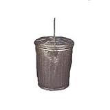 DOVER PARKERSBURG 6 GALLON CAN WITH LID 11 o5h2t iL. SL160 DOVER PARKERSBURG 6 GALLON CAN WITH LID