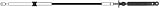 Uflex C14X08 8' C14/OMC Control Cable