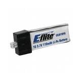 120mAh 1S 3.7V 14C Li-Po Battery