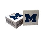 Michigan Wolverines Stone Coaster Set