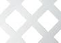 Genova Products 2X8 Wht Trad Lattice Lw150 Fence Deck & Railing Vinyl