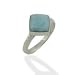Square Larimar Ring