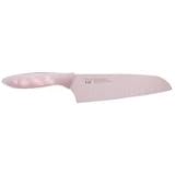 Pure Komachi by Kai 6-1/2-Inch Stainless-Steel Santoku Knife with Scalloped Edge