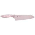 Pure Komachi by Kai 6-1/2-Inch Stainless-Steel Santoku Knife with Scalloped Edge