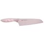 Pure Komachi by Kai 6-1/2-Inch Stainless-Steel Santoku Knife with Scalloped Edge