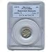 Certified Roosevelt Dime 1969-D Repunched Mintmark MS66 PCGS