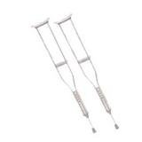 Drive Medical Push-Button Aluminum Crutches with Accessories for Adult - 1 Pair