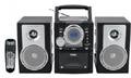 Nx-425 Portable Vcd/mp3/cd Player with Am/fm Stereo Radio Cassette Player/recorder, Twin Detachable Speakers & Remote Control