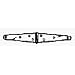10 each: Ace Light Duty Strap Hinge (01-3414-002)