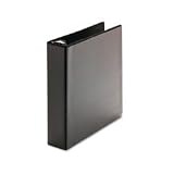 Slant Ring View Binder, 2"Capacity, 11"x8-1/2", Black