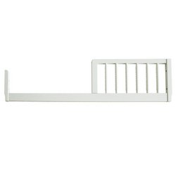 Toddler Bed Conversion Rail - White