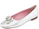 Amiana Kids 15-AO381 (Youth) | Girls Shoes Silver Metallic Leather
