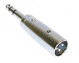 CBI XLR Male To 1/4-inch TRS Male Connector
