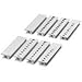 0805807:0031, Connector Accessories Zack Marker Strip Straight White (10 Items)