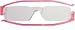 FlatSpecs Reading Glasses - Compact 1 - Pink +2.00