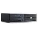 HP Compaq Business Desktop dc5800 - SFF - 1 x Core 2 Duo E7400 / 2.8 GHz - RAM 2 GB - HDD 1 x 250 GB - DVD±RW (±R DL) / DVD-RAM - GMA 3100 Dynamic Video Memory Technology 4.0 - Gigabit Ethernet - Vista Business / XP Pro downgrade - Monitor : none