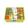 Bristle Blocks Twirl Tots in Bin