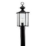 8257-12 - SeaGull Lighting Single-Light Jamestowne Post Lantern