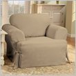 Sure Fit Duck T-Cushion Chair Slipcover