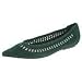 Restricted Honeysuckle | Women's Dress Flat Shoes Forest Green Suede