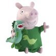 Peppa Pig 6" Talking George with Dinosaur