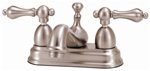 Elizabethan Classics CS01ORB Metal Lever Handle 4'' Centerset Bathroom Faucet - Oil Rubbed Bronze