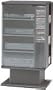 Bush Black Audio Rack with CD Storage (7412)