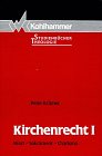 Kirchenrecht: Kirchenrecht, Bd.1, Wort, Sakrament, Charisma: I