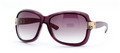 Gucci Sunglasses GG 2985 S QFI Violet w Mauve Gradient Tint Lenses by