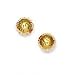 14k Yellow 6 mm Diamond-cut ball Earrings