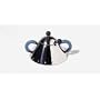 Alessi Sugar Bowl & Spoon, Blue, (9097)