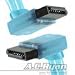 Electronics : AC Ryan SATA2 (with lock) cable - 30cm UVBlue 2x90deg (SA6702-2)