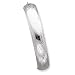 Sterling Silver 12mm Fancy Hinged Bangle Bracelet