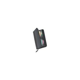Etui pour 92 CD en simili-cuir noir - KSW92