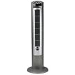 Lasko 2551 Wind Curve Platinum Tower Fan With Remote Control and Fresh Air Ionizer