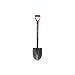 Ames True Temper Classic Round Point Shovel With 30-Inch D-Grip Wood Handle #1551400