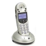 UltraClear Sound Shaping Expandable Cordless Telephone - (Silver Black)